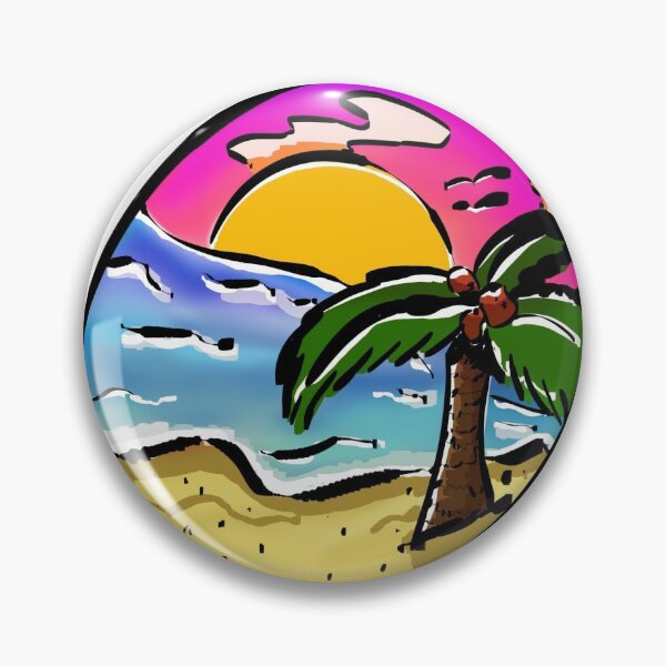 Item preview, tropical sunset  designed and sold by lynnsgenesis.