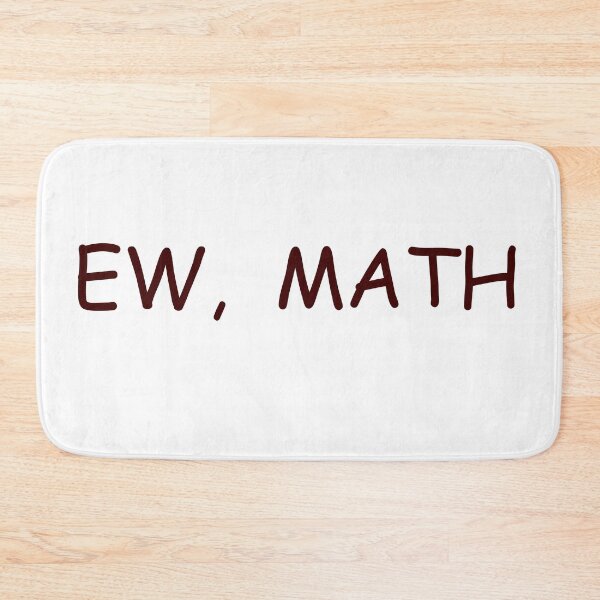 Item preview, Funny Ew math  designed and sold by freeArt10.