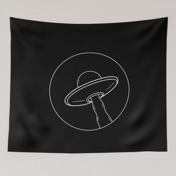 Item preview, White flying saucer fired its powerful laser designed and sold by Butterfly-Dream.