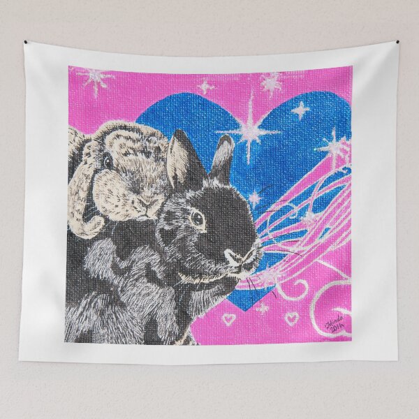 Item preview, Bunny Anytime Valentines - Design Thirteen designed and sold by ArtbyMinda.