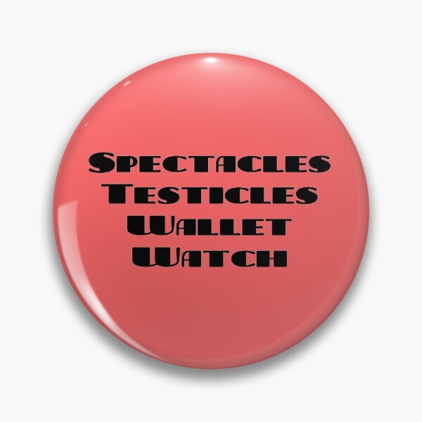 Item preview, Spectacles, Testicles, Wallet, Watch designed and sold by Traysure-Store.