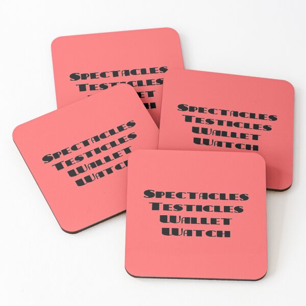 Item preview, Spectacles, Testicles, Wallet, Watch designed and sold by Traysure-Store.