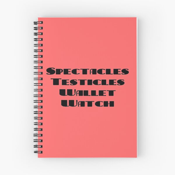 Item preview, Spectacles, Testicles, Wallet, Watch designed and sold by Traysure-Store.