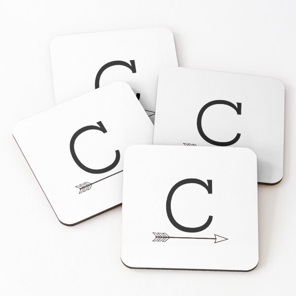 Artikelvorschau, Monogrammbuchstabe C mit Stammespfeil entworfen und verkauft von JustSeasons.