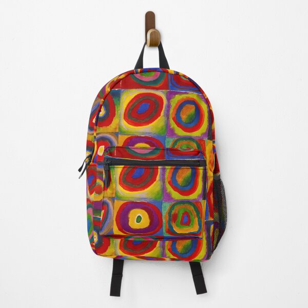 Item preview, KANDINSKY HD - Color Study Squares Art Painting designed and sold by Go Logo Designs.