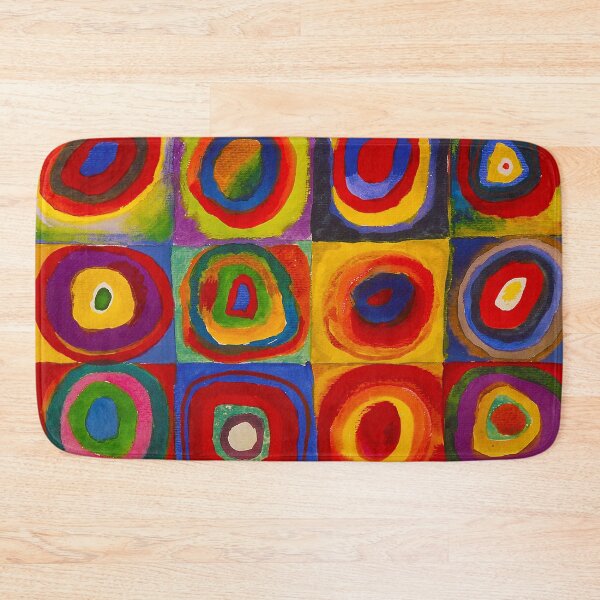 Item preview, KANDINSKY HD - Color Study Squares Art Painting designed and sold by Go Logo Designs.
