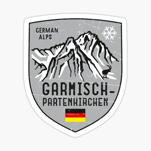 Garmisch Deutschland Wappen Sticker
