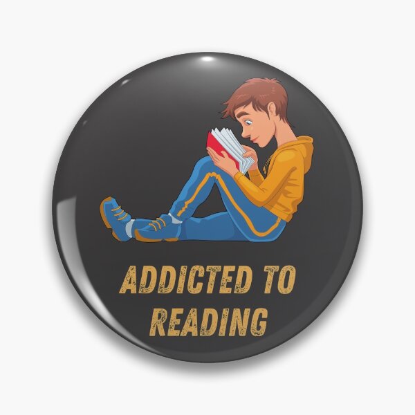 Item preview, addicted to reading designed and sold by Frenur.