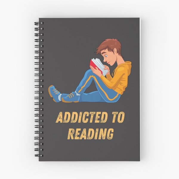 Item preview, addicted to reading designed and sold by Frenur.