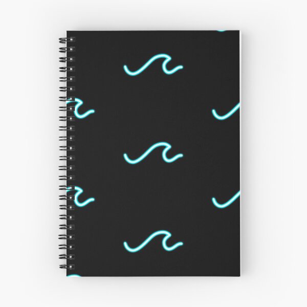 Item preview, Neon Blue Ocean Wave designed and sold by ADreamWorld.