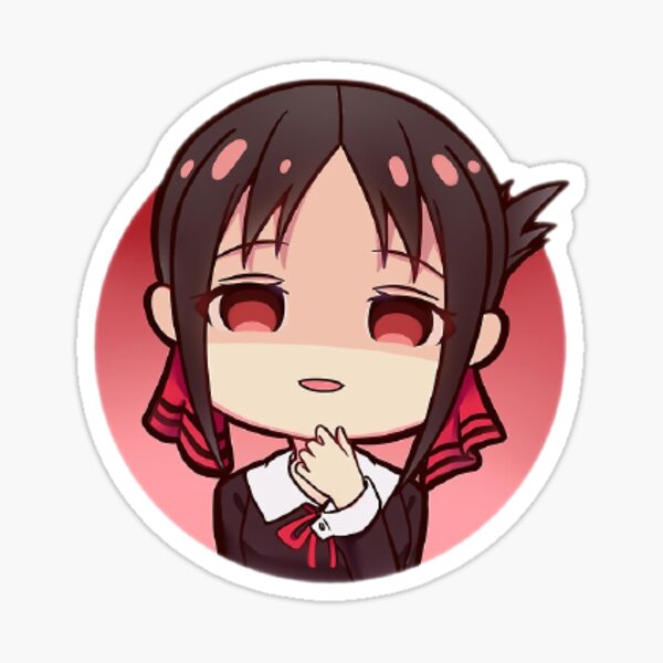 Kaguya From Kaguya Sama Love Is War Sticker For Sale By Tsukikoz Redbubble