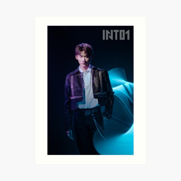 INTO1 Zhou Keyu Art Print