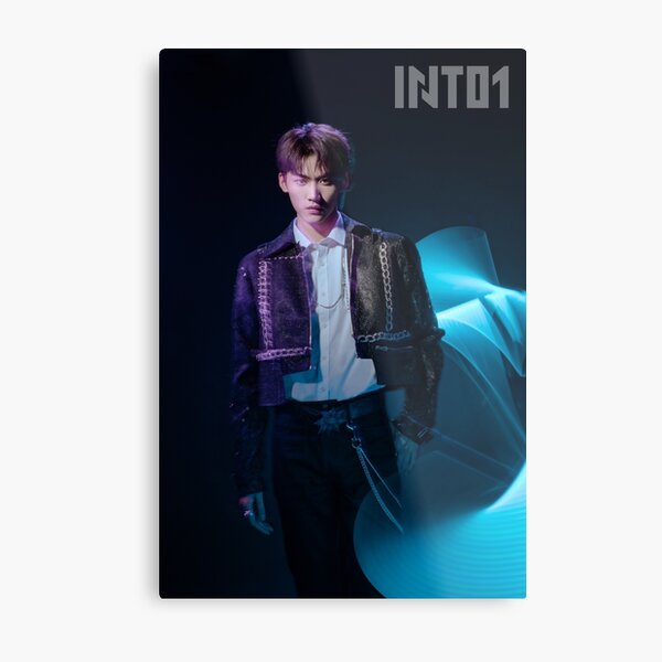 INTO1 Zhou Keyu Metal Print
