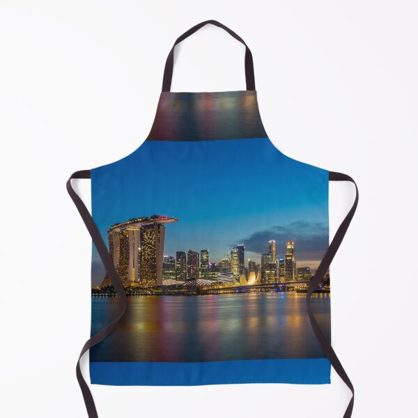 Item preview, Sunset at Marina Bay Area, Singapore designed and sold by OliverTLChan.