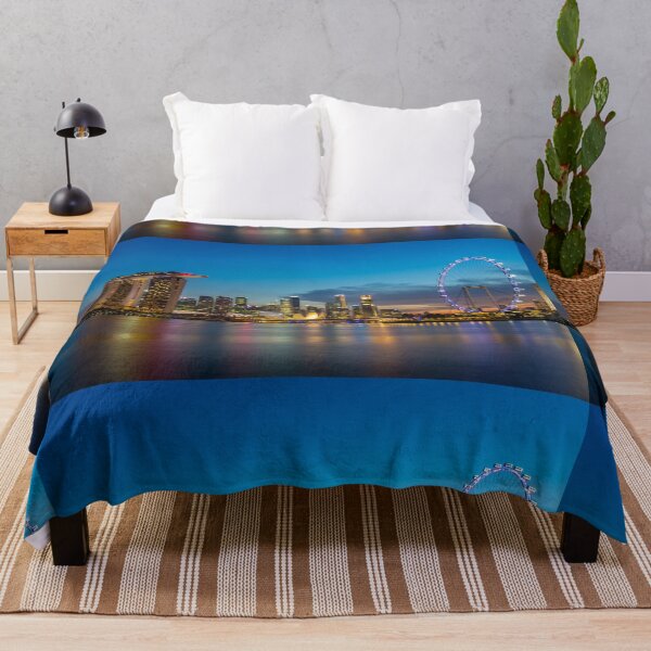 Item preview, Sunset at Marina Bay Area, Singapore designed and sold by OliverTLChan.