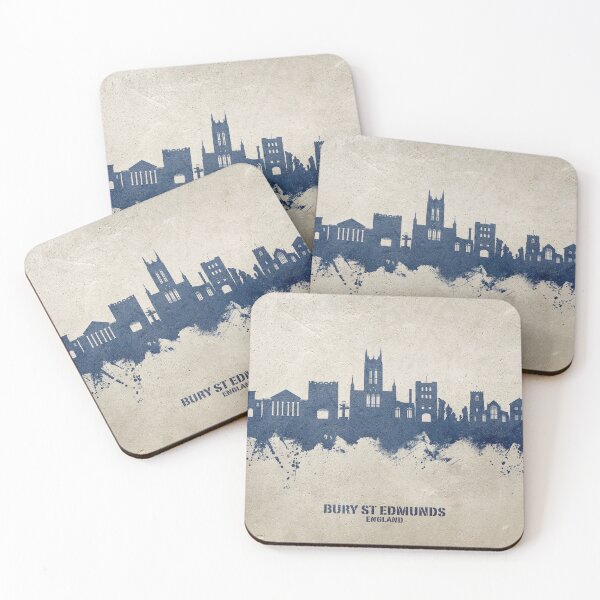 Item preview, Bury St Edmunds England Skyline designed and sold by ArtPrints.