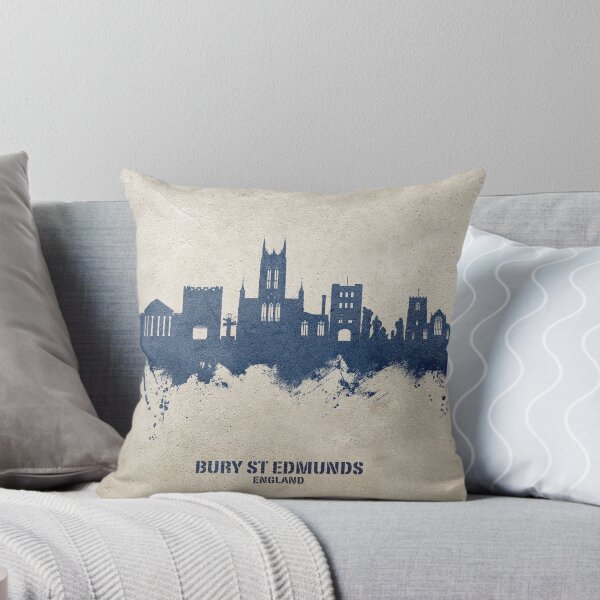 Item preview, Bury St Edmunds England Skyline designed and sold by ArtPrints.