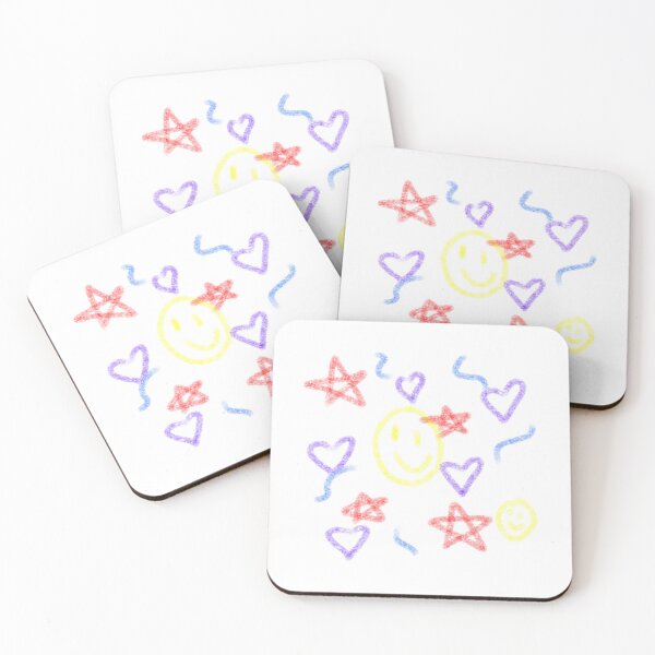 Item preview, Shapes and Colors Crayon Drawing designed and sold by babyjoonie.