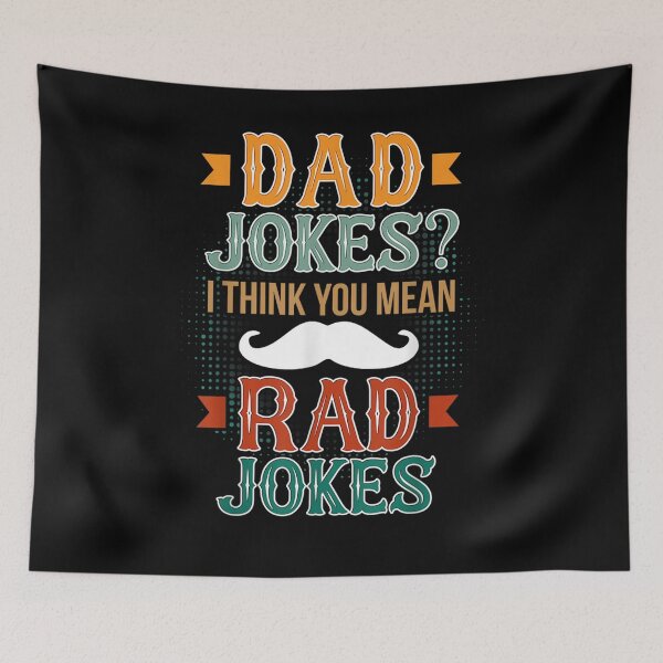Item preview, Dad Jokes I Think You Mean Rad Jokes Funny Father's Day  designed and sold by tashiav.