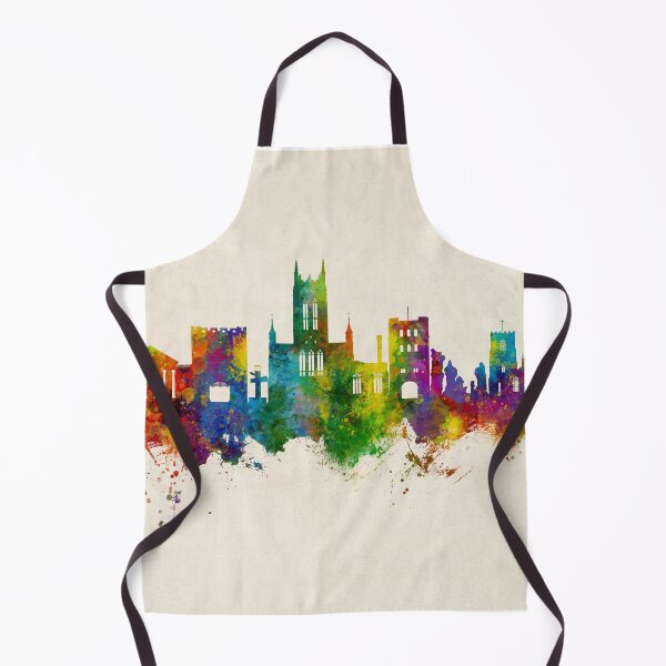 Item preview, Bury St Edmunds England Skyline designed and sold by ArtPrints.