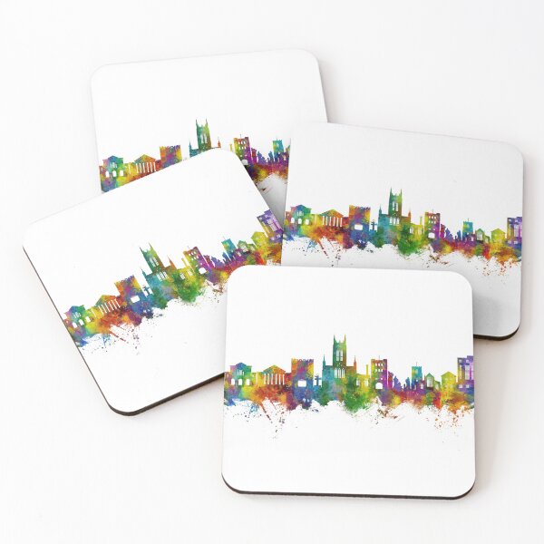 Item preview, Bury St Edmunds England Skyline designed and sold by ArtPrints.