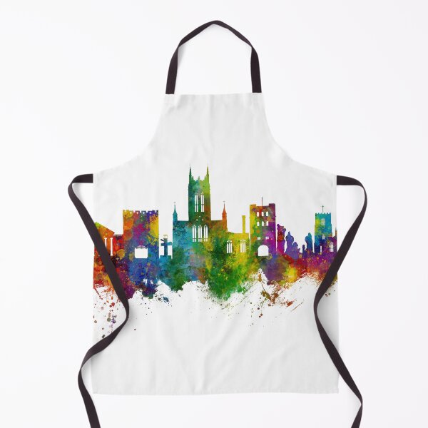 Item preview, Bury St Edmunds England Skyline designed and sold by ArtPrints.