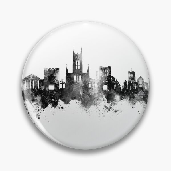 Item preview, Bury St Edmunds England Skyline designed and sold by ArtPrints.