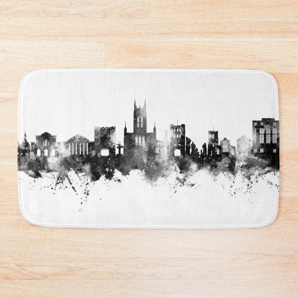 Item preview, Bury St Edmunds England Skyline designed and sold by ArtPrints.