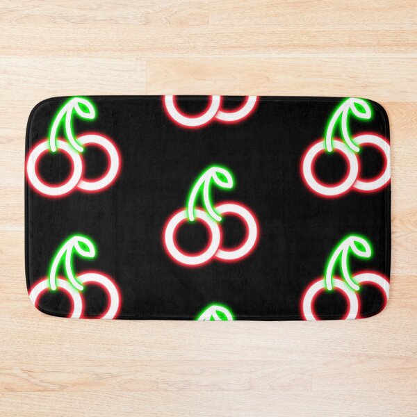 Item preview, Glowing Neon Red Cherries designed and sold by ADreamWorld.