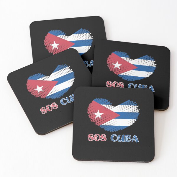 Item preview, SOS cuba PATRIA Y VIDA y VIVA CUBA LIBRE Cuban Revolution designed and sold by Linery Brand.