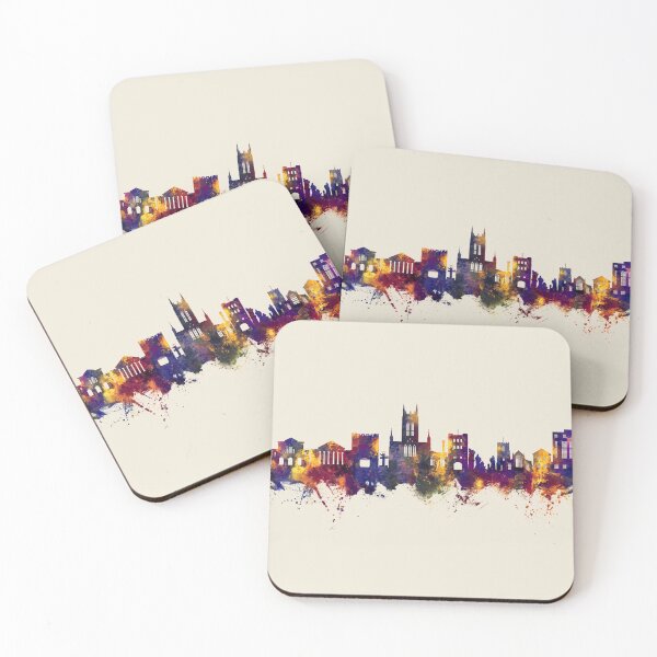 Item preview, Bury St Edmunds England Skyline designed and sold by ArtPrints.