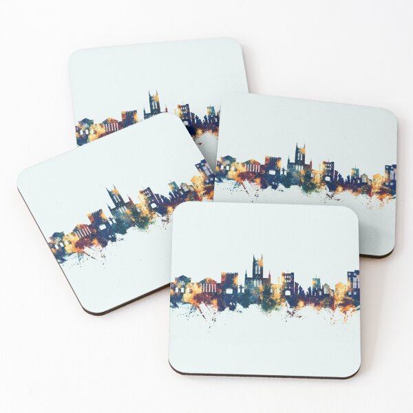 Item preview, Bury St Edmunds England Skyline designed and sold by ArtPrints.