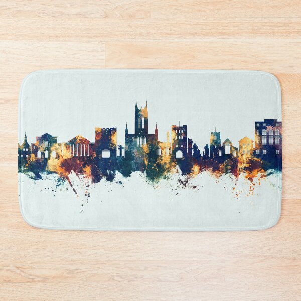 Item preview, Bury St Edmunds England Skyline designed and sold by ArtPrints.