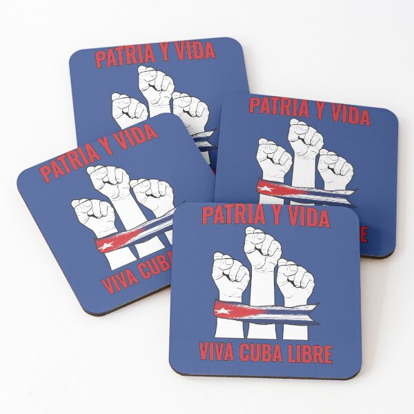 Item preview, PATRIA Y VIDA VIVA CUBA LIBRE | CUBA LIBRE designed and sold by Feline Rockstars.