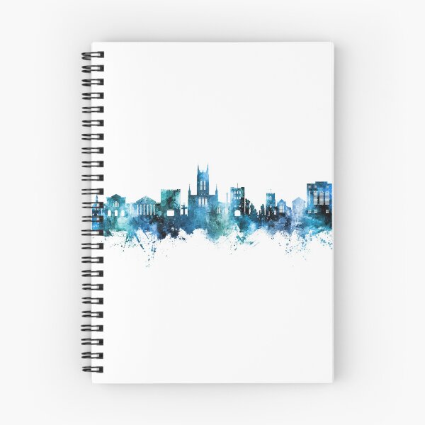Item preview, Bury St Edmunds England Skyline designed and sold by ArtPrints.