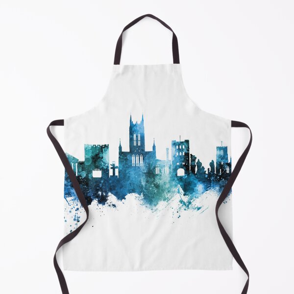 Item preview, Bury St Edmunds England Skyline designed and sold by ArtPrints.