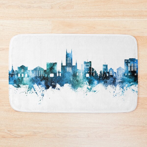 Item preview, Bury St Edmunds England Skyline designed and sold by ArtPrints.
