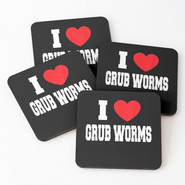 Item preview, I Love Grub Worms  designed and sold by tashiav.