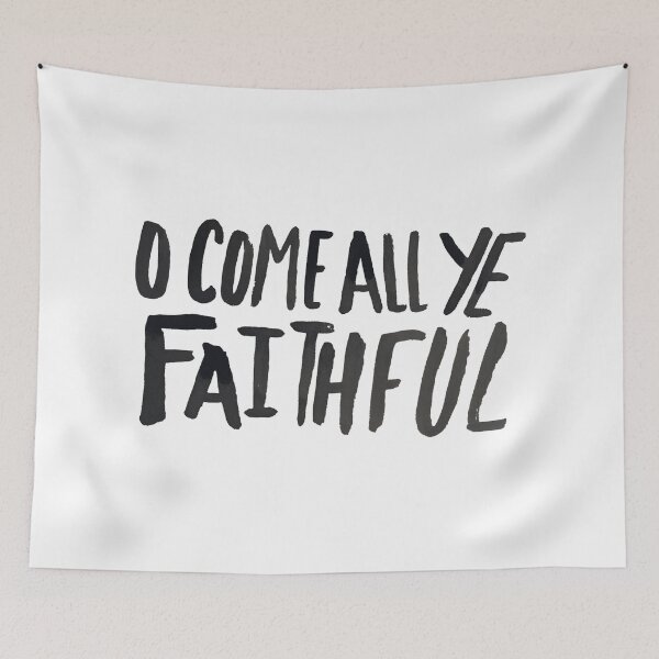 Item preview, O Come All Ye Faithful designed and sold by theanointedhome.