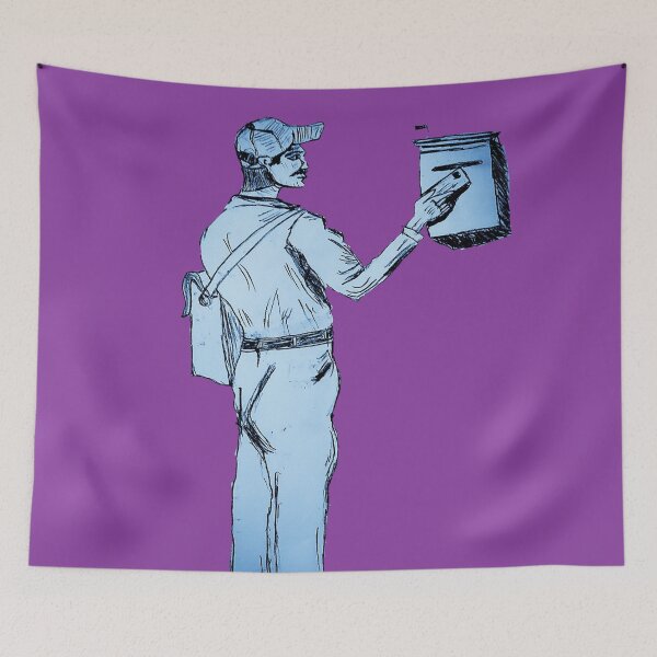 Item preview, Post man designed and sold by Rritu.