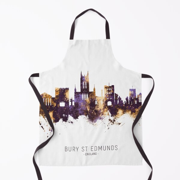 Item preview, Bury St Edmunds England Skyline designed and sold by ArtPrints.