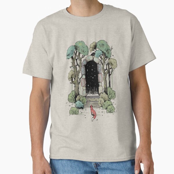 Puerta del bosque Camiseta clásica