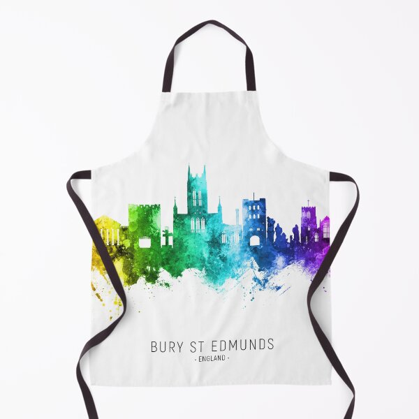 Item preview, Bury St Edmunds England Skyline designed and sold by ArtPrints.