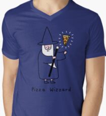 Pizza Wizzard Men's V-Neck T-Shirt