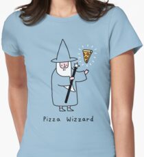 Pizza Wizzard Women's Fitted T-Shirt