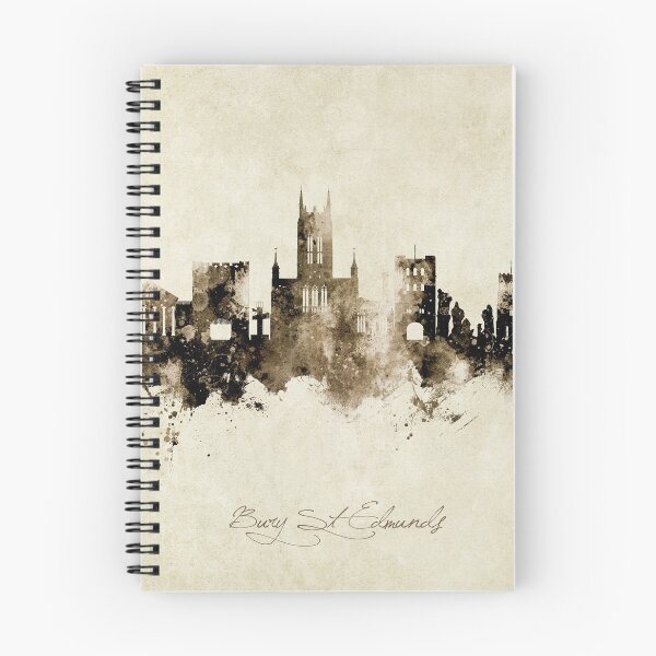 Item preview, Bury St Edmunds England Skyline designed and sold by ArtPrints.