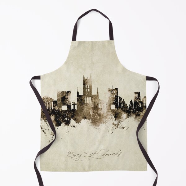 Item preview, Bury St Edmunds England Skyline designed and sold by ArtPrints.