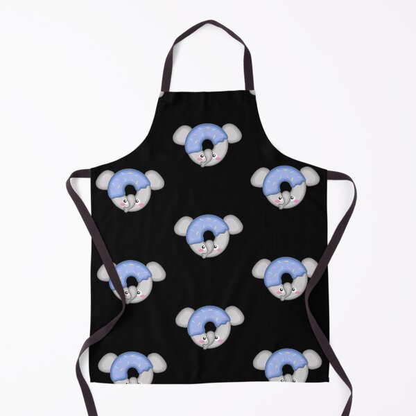 Item preview, donut elephant kawaii designed and sold by RayanDesigns.