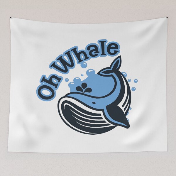 Item preview, Oh Whale Funny Saying Pun Of Oh Well designed and sold by HamzaZemharir.