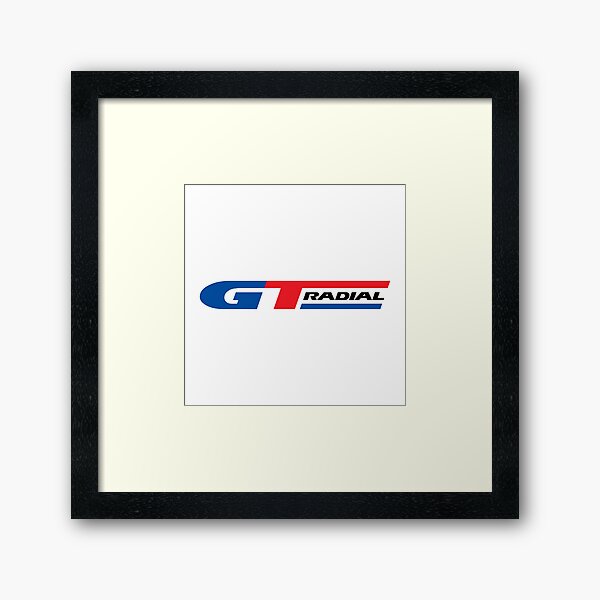 GT Radial Framed Art Print